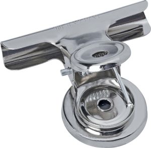 MAUL Pinces-lettres Bulldog avec aimant, 30mm, blister 2 pces, argent clair