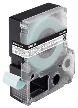 Epson tape lc5twn9 wit/clear 18/9