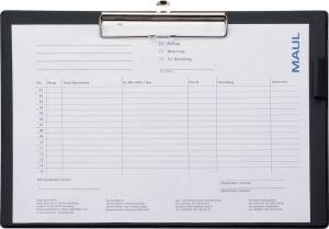 Maul Porte-bloc A4 horizontal noir