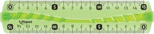 Maped lat Flex onbreekbaar 15 cm, met dubbele graduatie