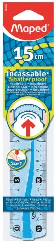 Maped lat Flex onbreekbaar 15 cm, met dubbele graduatie