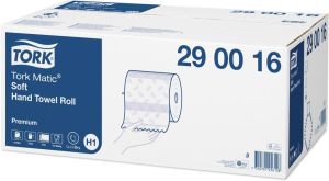 Tork Premium Matic&reg; zachte handdoekrol, 2-laags, systeem H1, wit