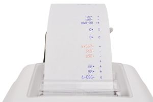 Desq rekenmachine met telrol 30032, 2-kleuren druk