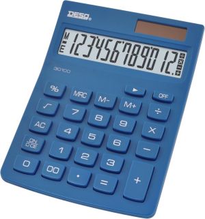 Desq bureaurekenmachine New Generation Compact 30100, donkerblauw