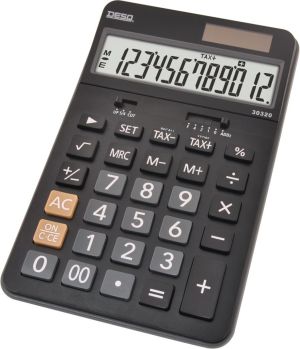 Desq bureaurekenmachine Business Classy Large 30320, zwart