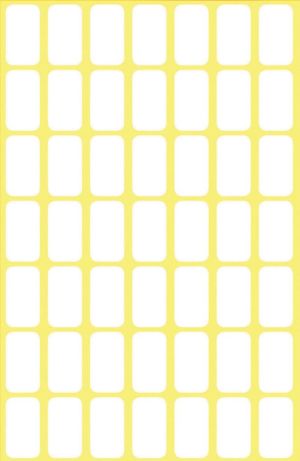 Avery Witte etiketten ft 16 x 9 mm (b x h), 294 stuks