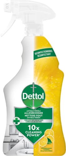 Dettol allesreiniger, citroen, spray van
