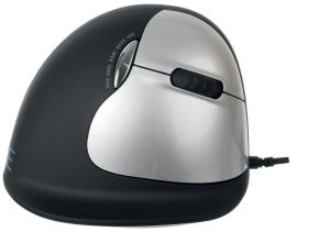 R-Go HE souris ergonomique, moyen, filaire, pour droitiers