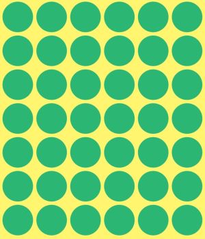 Avery Ronde etiketten diameter 18 mm, groen, 1.056 stuks