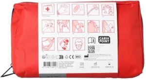 Carpoint trousse de premiers secours 40 parts DIN 13164:2022