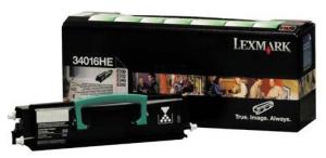 Lexmark toner 34016HE, return pr, 6.000 