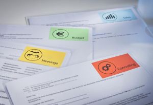 Avery gekleurde universele etiketten ft 105 x 148 mm (b x h), 400 stuks, blauw