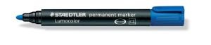 Staedtler permanente marker blauw,schrij