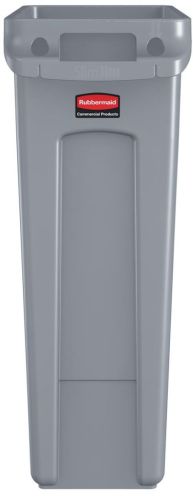 Rubbermaid collecteur Slim Jim, 87 l, gris