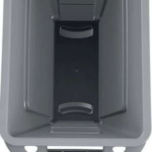 Rubbermaid collecteur Slim Jim, 87 l, gris