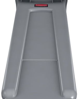 Rubbermaid collecteur Slim Jim, 87 l, gris