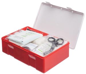 Trousse de secours avec fixation murale