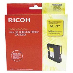 Ricoh cartouche d'encre pour GC-21Yjaune