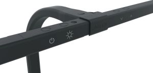 Unilux lampe de bureau Strata, LED, noir