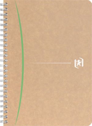 Oxford Touareg spiraalschrift, 180 bladzijden, ft A5, gelijnd, geassorteerde kleuren