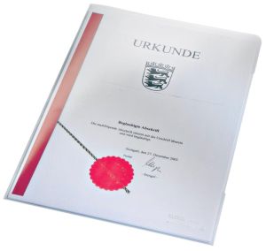 Leitz pochette coin premium PVC, ft A4, transparent, paquet de 100 pi&egrave;ces