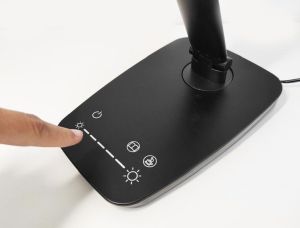 Unilux bureaulamp Twistled, LED, zwart