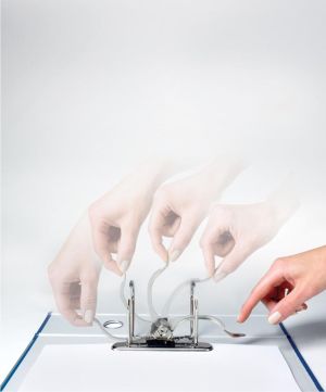 Leitz classeur &agrave; levier personnalisable Premium dos de 8 cm