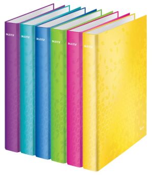 Leitz WOW classeur &agrave; anneaux, 2 anneaux, assortis
