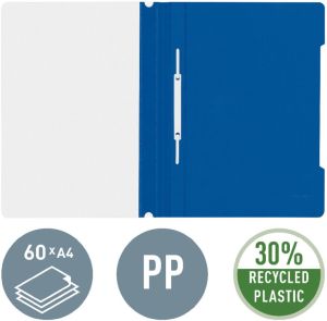 Leitz Snelhechtmap blauw, ft A4
