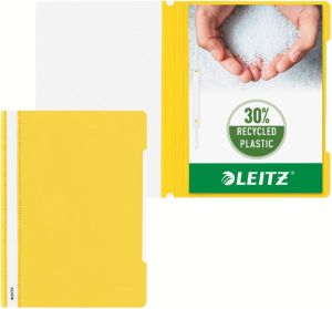 Leitz Snelhechtmap geel, ft A4