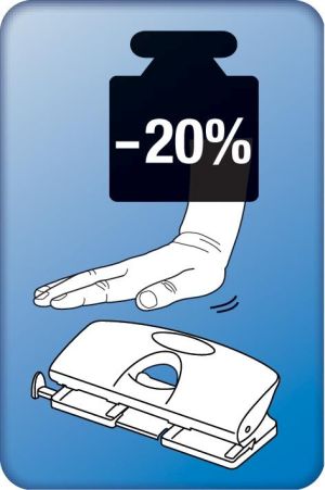 Leitz perforateur 5022, 4 trous, capacit&eacute; 16 feuilles