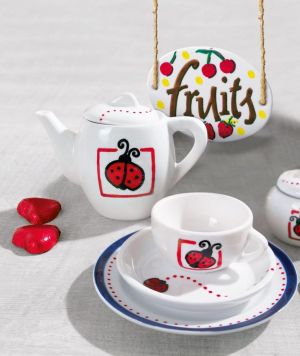 Edding porselein-penseelstift e-4200 set van 6