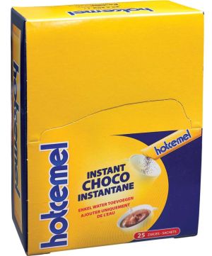 Hotcemel chocolat en poudre, paquet de 25 sachets
