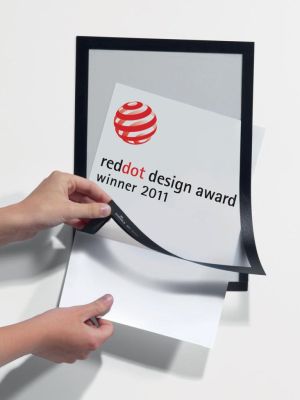 Durable Duraframe ft 21 x 29,7 cm (A4), noir, 2 pi&egrave;ces