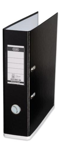 Elba ringmap A4 - 80 mm My Colour zwart/