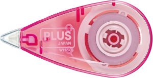 Plus correctieroller Mini Pastel, 6 m x 5 mm, display van 50 stuks in geassorteerde kleuren