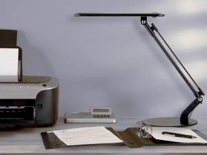 Unilux bureaulamp Rumbaled, LED, zwart