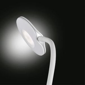Hansa bureaulamp Splash, LED, wit