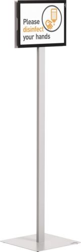 Durable standard sol Info Stand Basic pour ft A4