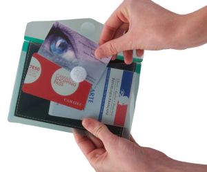 Tarifold pochette-documents Collection Color pour ft A6 (165 x 109 mm), paquet de 6 pi&egrave;ces