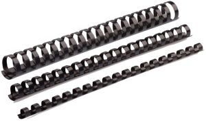 Fellowes bindruggen, doos van 25 stuks, 8 mm, zwart