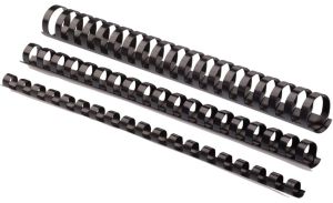 Fellowes bindruggen, doos van 25 stuks, 8 mm, zwart
