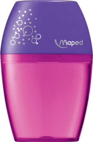 Maped taille-crayon Shaker 1 trou, couleurs assorties