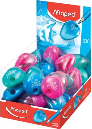 Maped taille-crayon i-gloo, 1 trou, couleurs assorties