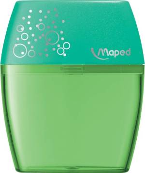 Maped taille-crayon Shaker 2 trous, couleurs assorties