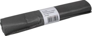 Sac poubelle 25 microns, ft 60 x 90 cm, 70 litres, gris, rouleau de 20 pi&egrave;ces