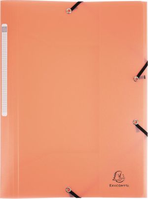 Exacompta Chromaline chemise &agrave; rabats avec 3 rabats, avec &eacute;tiquette, couleurs pastel assorties