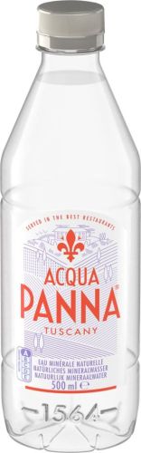 Acqua Panna mineraalwater, niet bruisend, fles van 50 cl, pak van 24 stuks