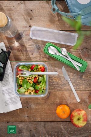 MOBIL'Pocket bestekset, 4-delig, in opbergdoosje