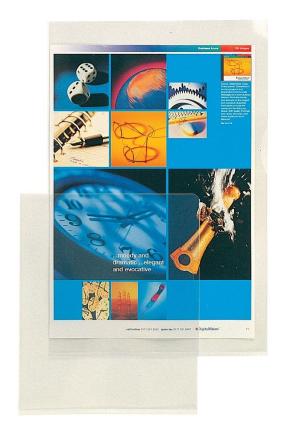 Esselte L-map glashelder, 110 micron, A4